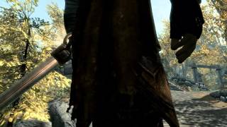 SKYRIM 35th Nightingale  Wanderer Armor Mod [upl. by Akemihs]