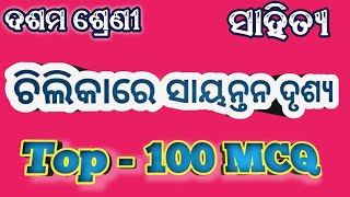 Chilikare Sayantana Drushya MCQs Class 10 MIL Odia Medium Top 100 question and answer for sa1 [upl. by Azilef]