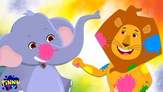 Holi Me Mach Gaya Dhamaal होली में मच गया धमाल Hindi Rhymes and Hoil Song for Kids [upl. by Deedee]