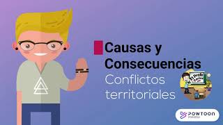 Causas y Consecuencias de los CONFLICTOS Territoriales [upl. by Ahsemit]