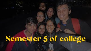 Semester 5 Vlog  SSCBS  Life at DU [upl. by Eirol]