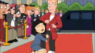 Family Guy Trisha Takinowa Interviews David Bowie HQ [upl. by Ynettirb]