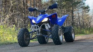 2007 Yamaha YFZ450 Riding [upl. by Nyliuqcaj699]