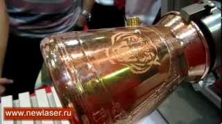 Лазерная гравировка на металле l Laser engraving of metals [upl. by Darian]