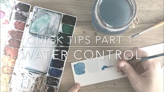 Quick Tips Part 1 Water Control [upl. by Birck238]