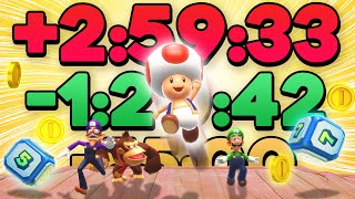 Como Conseguí El Récord Mundial Del Nuevo Mario Party [upl. by Atilahs]