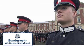 Offiziersanwärter der Bundeswehr auf der Royal Military Academy [upl. by Smiga]