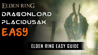 How to beat dragonlord easily in Elden Ring  Beginners Guide [upl. by Gowrie]