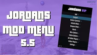 GTA 5 Online 140 JORDANS VIP 55 Mod Menu  MONEY RP and UNLOCKS [upl. by Eldora]