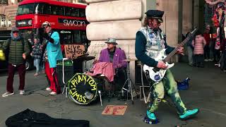 Phantom Limbs  LIVE performance at London Piccadilly Circus [upl. by Namyaw571]