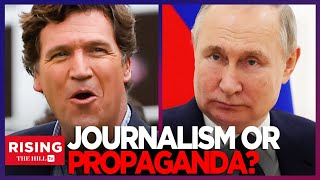 BREAKING EU Wants To SANCTION TUCKER CARLSON Over Vladimir Putin Interview Per Report [upl. by Nerw]