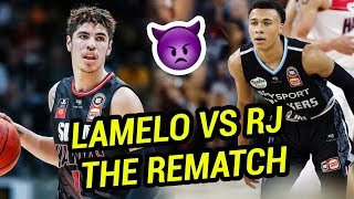 LaMelo Ball amp RJ Hampton Have INSANE REMATCH In NBL LaMelo Catches A Body amp Drops TRIPLE DOUBLE 😈 [upl. by Yelsiap]