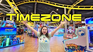 This TIMEZONE arcade has a Roller Coaster INSIDE Jakarta Indonesia [upl. by Michelina]