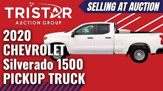 2020 CHEVROLET Silverado 1500 PICKUP TRUCK 4400  Selling at auction [upl. by Heather858]