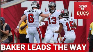 Tampa Bay Buccaneers Beat Commanders 3720  Baker Mayfield Explodes  Defense Deals With Injuries [upl. by Melva935]