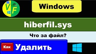 Как удалить hiberfilsys что за файл [upl. by Maril833]