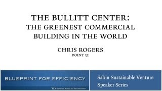 The Bullitt Center The Greenest Commercial Building in the World [upl. by Nosam]