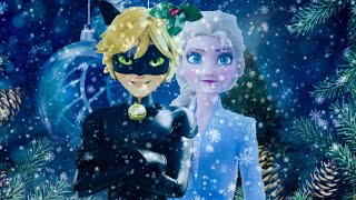 Adrien and Elsa Adrielsa  The Royal Family on Christmas Part 1 [upl. by Raymond]