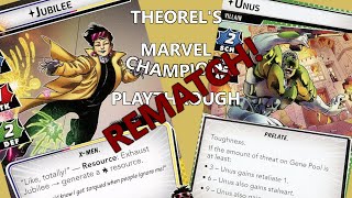 Champions Playthrough 73 Jubilee vs Unus Rematch [upl. by Denoting708]