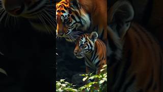 Kasih sayang harimau terhadap anaknya subscribe dongeng [upl. by Ahsinor269]