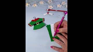 Tutorial piccoli vestiti elfi per Natale [upl. by Lebaron450]