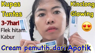 Cream apotik terbaik penghilang flek hitam dan memutihkan wajah flekhitam [upl. by Valenka]