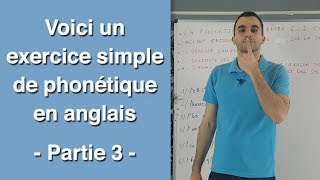 Phonétique Anglais  EntraînezVous avec cet Exercice Débutant 🏋️ Partie 34 [upl. by Devona]