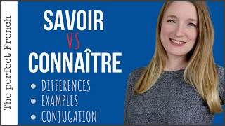 Differences between SAVOIR and CONNAÎTRE in French  Become fluent in French [upl. by Pam]