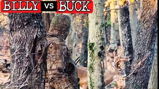 SHOTS FIRED BUCK COMES TO 5 YDS Bow Hunting West Virginia [upl. by Aetnahc391]