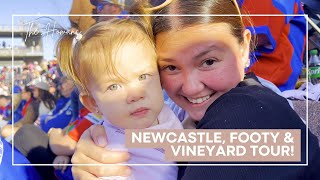 Newcastle Footy amp Vineyard Tour  Episode 56 [upl. by Iht]