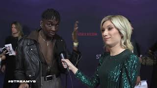 Rickey Thompson Red Carpet Interview  Streamy Awards 2019 [upl. by Trevethick693]