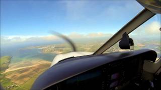 Flight over Padstow Cornwall [upl. by Ahsenahs]