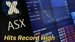 ASX Hits Record High Banks Lead the Charge  Finance Report 🤑 [upl. by Ecirtaed]