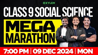 Class 9 Christmas Exam  Social Science  Mega Marathon  Xylem Class 9 [upl. by Sardella455]