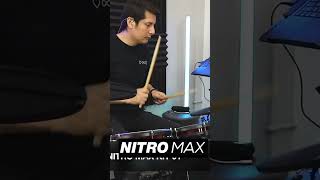 Simmons Titan 50 VS Alesis Nitro Max Cual suena mejor shorts alesisdrums simmons [upl. by Broeker]