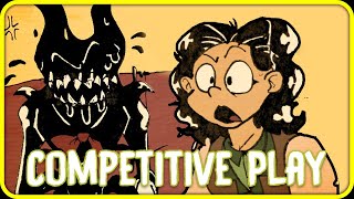 Bendy and The Dark Revival  Comic Dub quotCompetitive Playquot [upl. by Elumas]