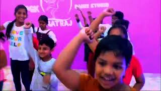 PGK NATRAJ DANCE STUDIO Gabbar Singh dance dance by pgk students in miyapur [upl. by Ahsitauq]