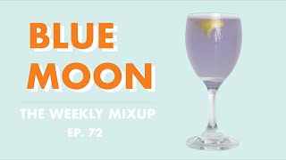 HOW TO MAKE THE BLUE MOON COCKTAIL 🌚 [upl. by Izzy216]