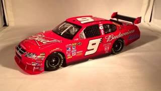 Review 2008 Kasey Kahne 9 Budweiser Dodge 124 NASCAR [upl. by Nonohcle434]