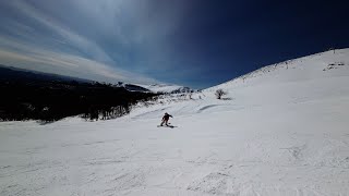 FPV Cinematic Shot  Snowboard in Chapelco  Argentina [upl. by Apfel]