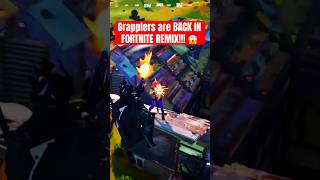 GRAPPLER GUNS Are Back In Fortnite Chapter 2 REMIX🔥 [upl. by Ymerrej]