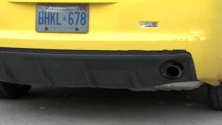 GM STOCK EXHAUST CAMARO V6 STD 2010 [upl. by Ynnavoig]