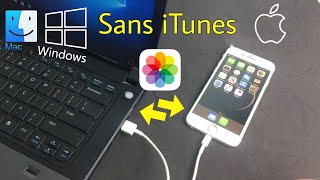 Transférer les photos d’un iPhone vers PCMac sans iTunes iPhone 1615 support [upl. by Aurore]