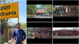 Apta Railway Station 🚉आपटा रेल्वे स्टेशन🤩DDLJ Shouting point Most Iconic place [upl. by Busby367]