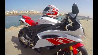 Walkaround R6 2009 Exhaust Mivv amp Gsxr k9 Arrow Exhaust [upl. by Anilehs]