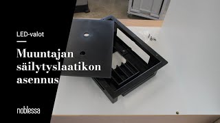 Nobilia  Muuntajan säilytyslaatikon asennus [upl. by Korie25]