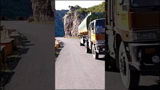 Dangerous Turn kohat kpk pakistan mountains mountainbike mountainbiking mountain truk bike [upl. by Merna]