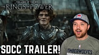 The Lord of the Rings The Rings of Power  Season 2 – SDCC Trailer Reaction [upl. by Griffy]