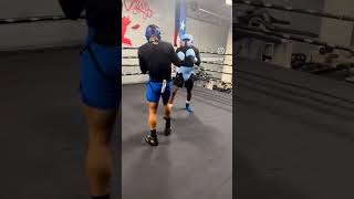 Ray Savage Ford Sparring boxeo ringside russia mexico camden boxing uk boxer boxingtrainer [upl. by Limann]