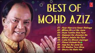 Mohammed Aziz Old is Gold Bollywood Songs Collection [upl. by Roma592]